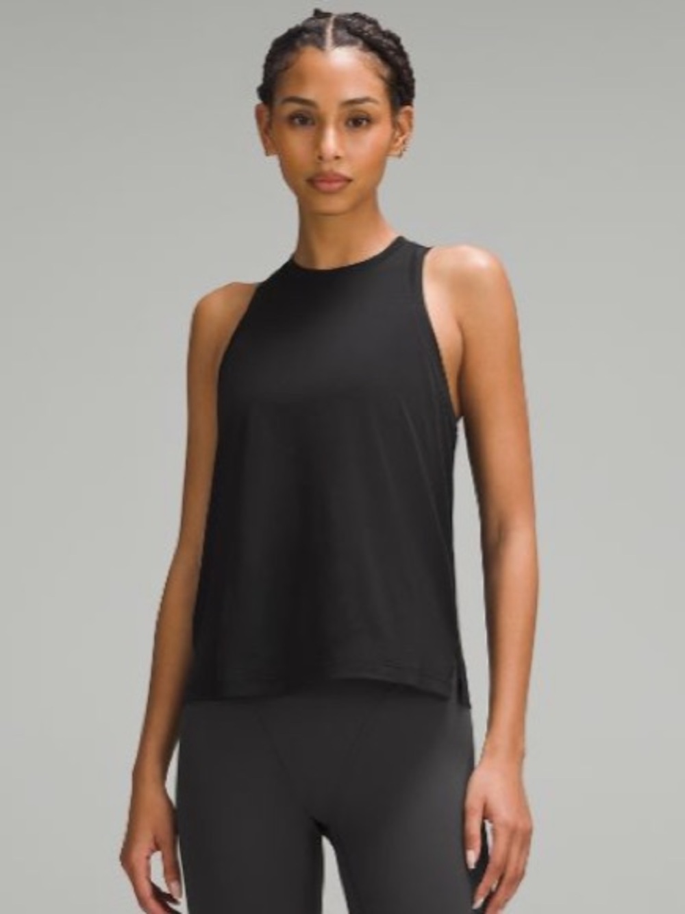 Lululemon Ultralight Hip-Length Tank Top — Black
